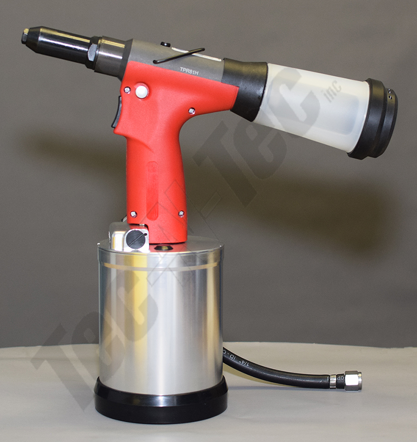 PNEUMATIC RIVETING TOOL FOR STRUCTURAL 1/4" RIVET MAX.