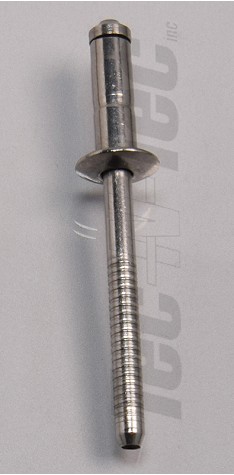 STAINLESS STEEL BLIND RIVET 3/16 DIAMETER X .236-.335 GRIP, Canada