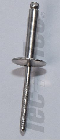 STAINLESS STEEL BLIND RIVET 3/16 DIAMETER X 1