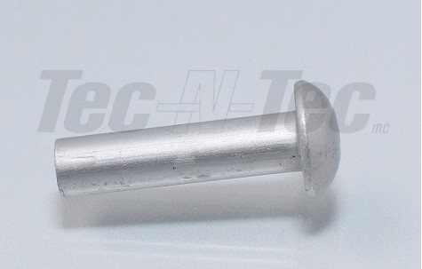 6053T61 ALUMINUM SOLID RIVET 1/4 X 1