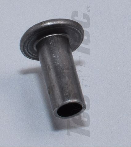 SEMI-TUBULAR RIVET STAINLESS 430 FLAT HEAD,DIA 3/16 X 7/16