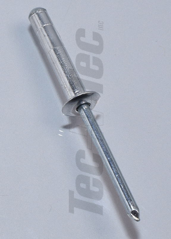 ALUMINUM MULTIGRIP BLIND RIVET STEEL STEM 3/16 X 3/4 GRIP, Canada