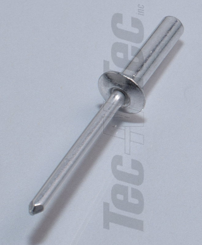 RIVET ETANCHE EN ALUMINIUM DIAMETRE 3/16 X 1/2 CAP.RIV., Quebec, Canada, Qc